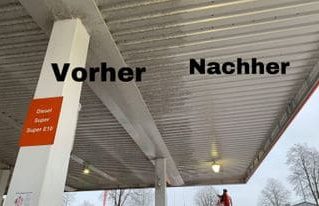Tankstellenreinigung, Solarreinigung, Photovoltaik Reinigung Tankstellenreinigung